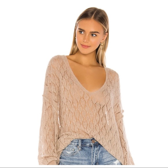 FREE PEOPLE PULLOVER TUNIC LUXE KNIT SWEATER A3C - Picture 12 of 16